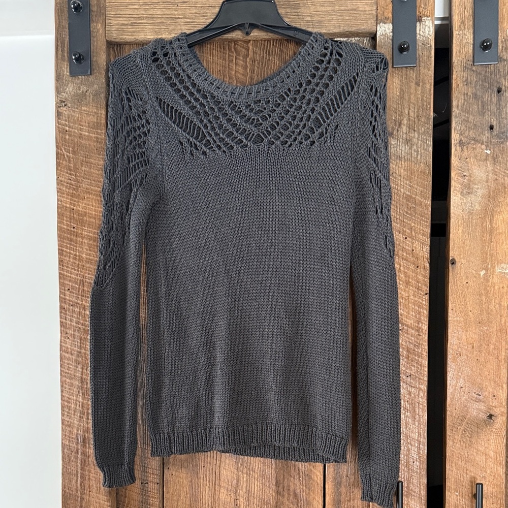 Lucky brand Elegant Gray Women's Sweater